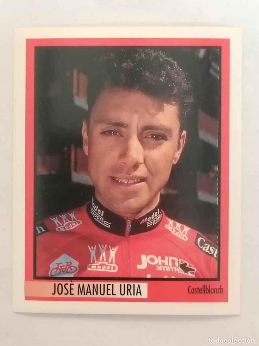 Coleccionismo deportivo: #262 JOSE MANUEL URIA (CASTELLBLANCH) 78 GIRO D'ITALIA 1995 MERLIN
