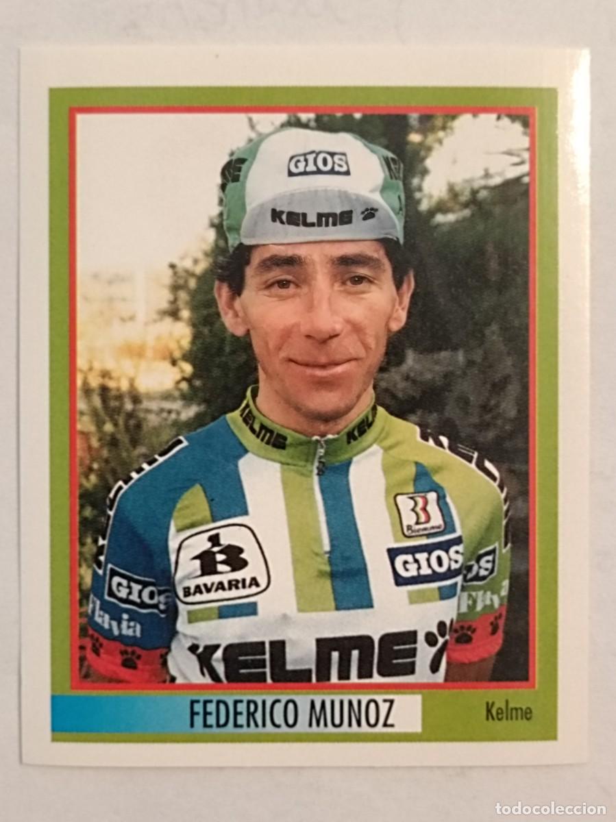 Coleccionismo deportivo: #290 FEDERICO MU&Ntilde;OZ (KELME) 78 GIRO D'ITALIA 1995 MERLIN