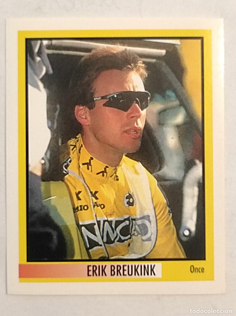 Coleccionismo deportivo: #296 ERIK BREUKINK (ONCE) 78 GIRO D'ITALIA 1995 MERLIN