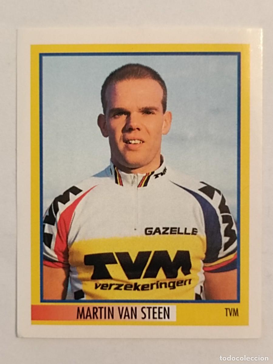 Coleccionismo deportivo: #334 MARTIN VAN STEEN (TVM) 78 GIRO D'ITALIA 1995 MERLIN