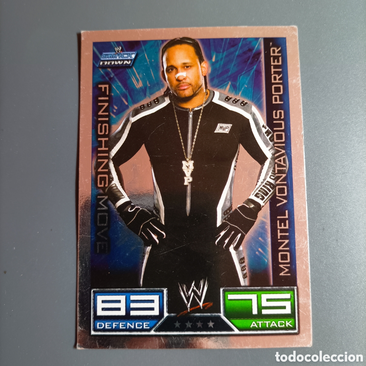 Coleccionismo deportivo: Carta WWE TOPPS SLAM ATTAX 2008 RAW - MONTEL VONTAVIOUS PORTER