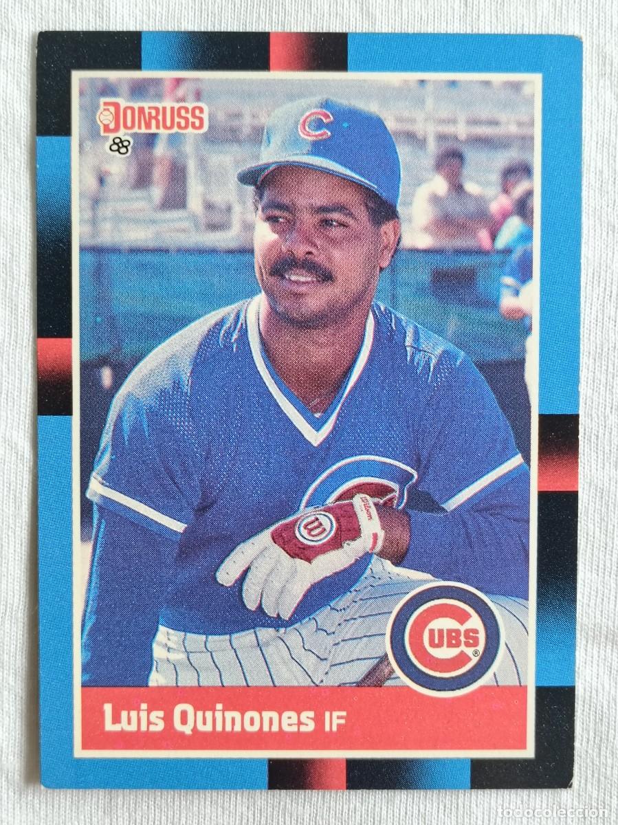 Coleccionismo deportivo: #365 LUIS QUINONES (CHICAGO CUBS) BEISBOL MLB 1988 DONRUSS