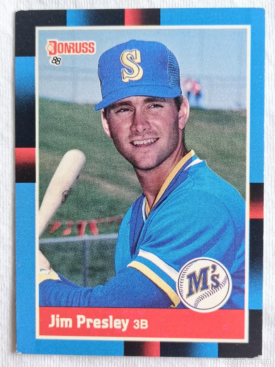 Coleccionismo deportivo: #366 JIM PRESLEY (SEATTLE MARINERS) BEISBOL MLB 1988 DONRUSS