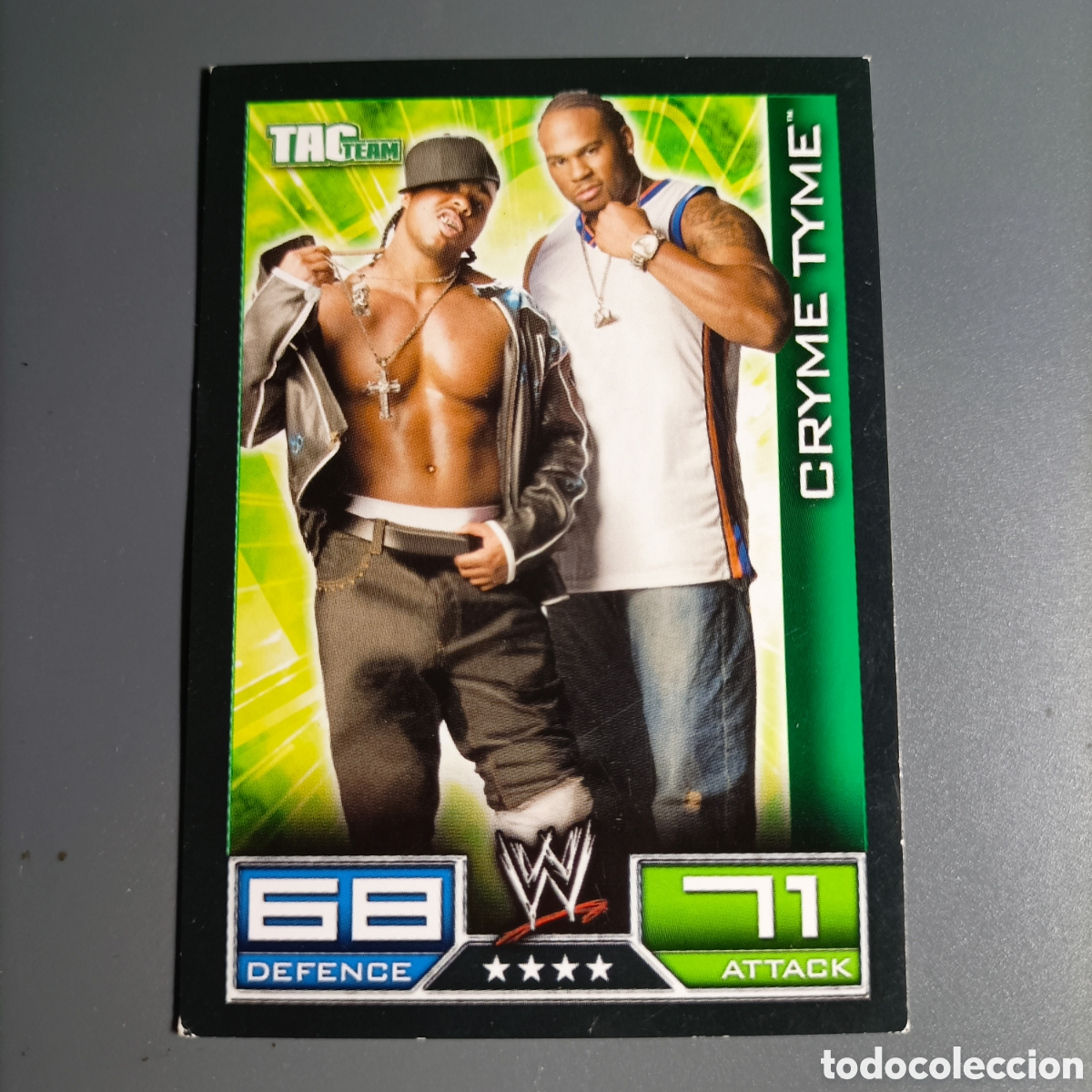 Coleccionismo deportivo: Carta WWE TOPPS SLAM ATTAX 2008 RAW - CRYME TYME