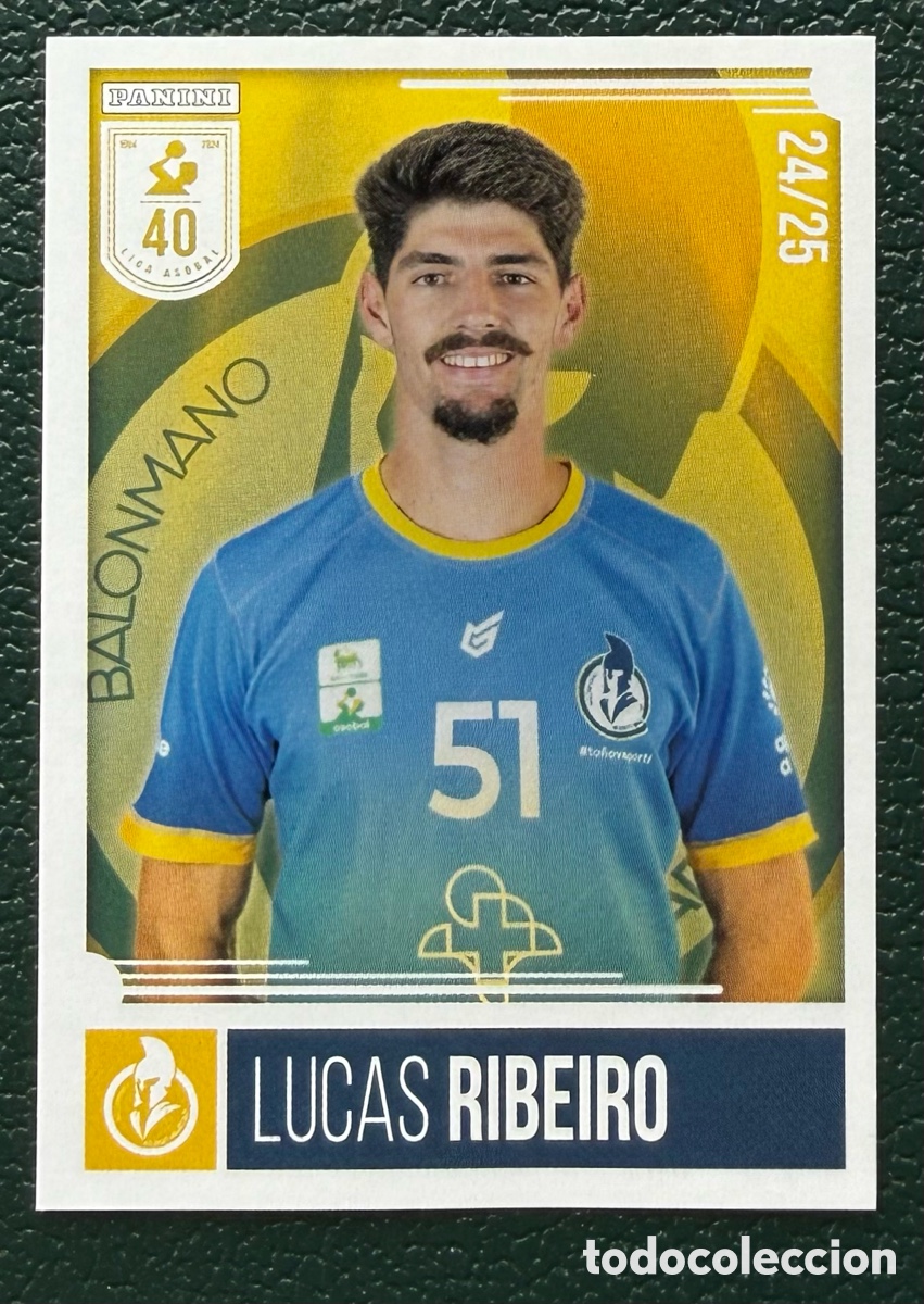 Collezionismo sportivo: 139 LUCAS RIBEIRO RECOLETAS ATLETICO VALLADOLID PANINI LIGA PLENITUDE ASOBAL 2024 2025 24 25