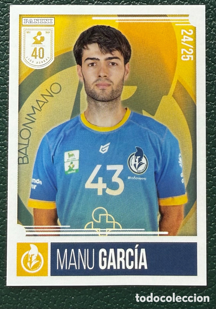 Collezionismo sportivo: 138 MANU GARCIA RECOLETAS ATLETICO VALLADOLID PANINI LIGA PLENITUDE ASOBAL 2024 2025 24 25