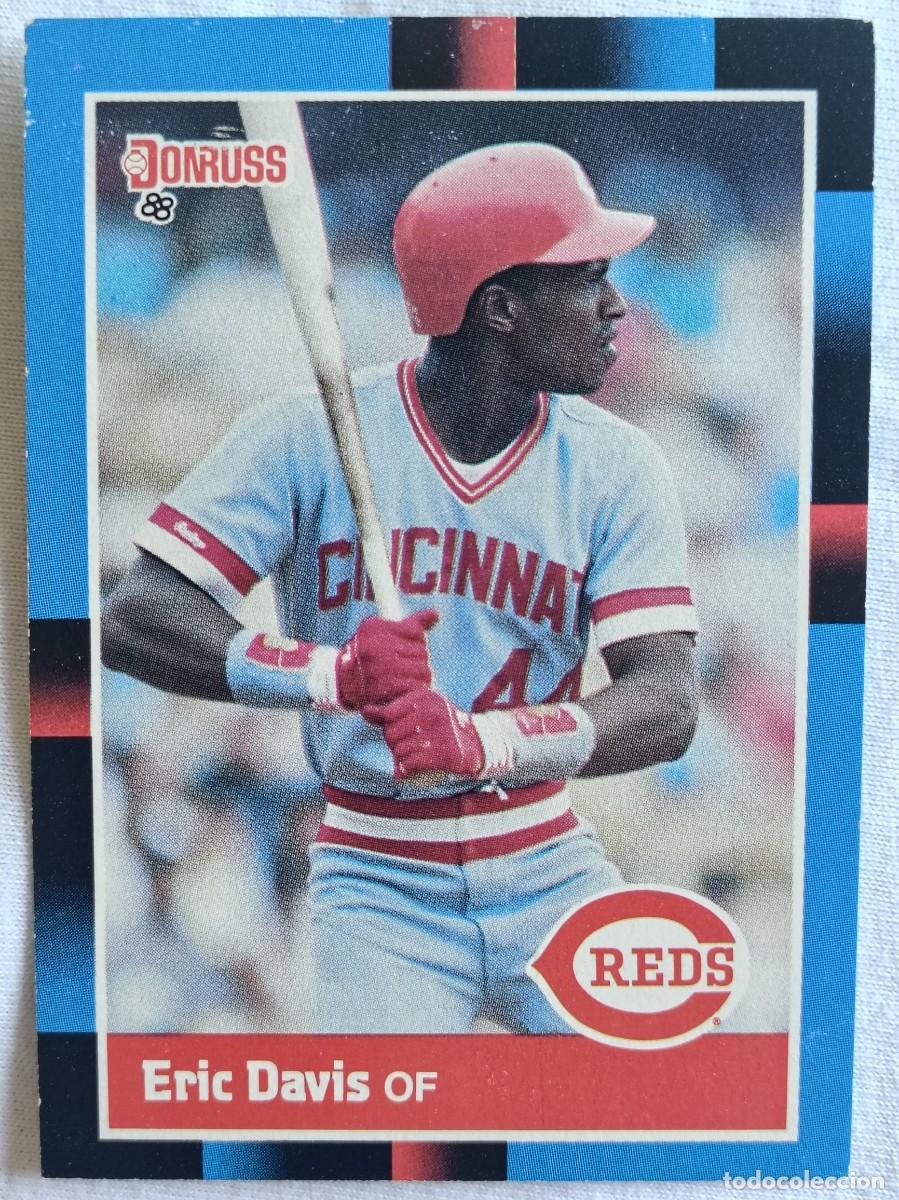 Coleccionismo deportivo: #368 ERIC DAVIS (CINCINNATI REDS) BEISBOL MLB 1988 DONRUSS