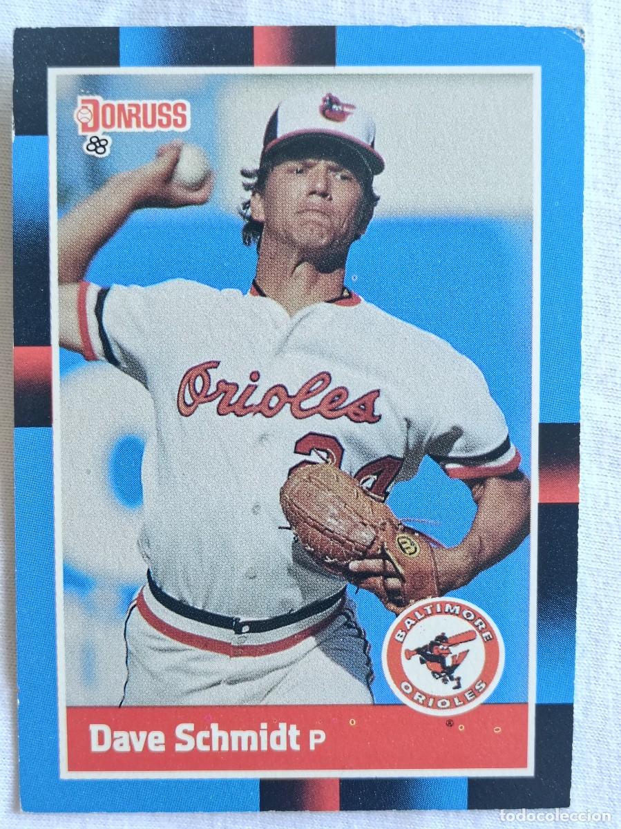 Coleccionismo deportivo: #371 DAVE SCHMIDT (BALTIMORE ORIOLES) BEISBOL MLB 1988 DONRUSS