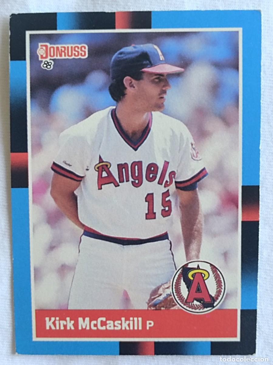 Coleccionismo deportivo: #381 KIRK MCCASKILL (CALIFORNIA ANGELS) BEISBOL MLB 1988 DONRUSS