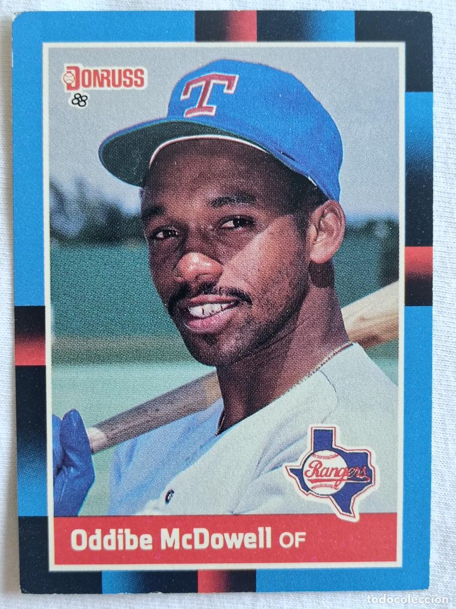 Coleccionismo deportivo: #382 ODDIBE MCDOWELL (TEXAS RANGERS) BEISBOL MLB 1988 DONRUSS