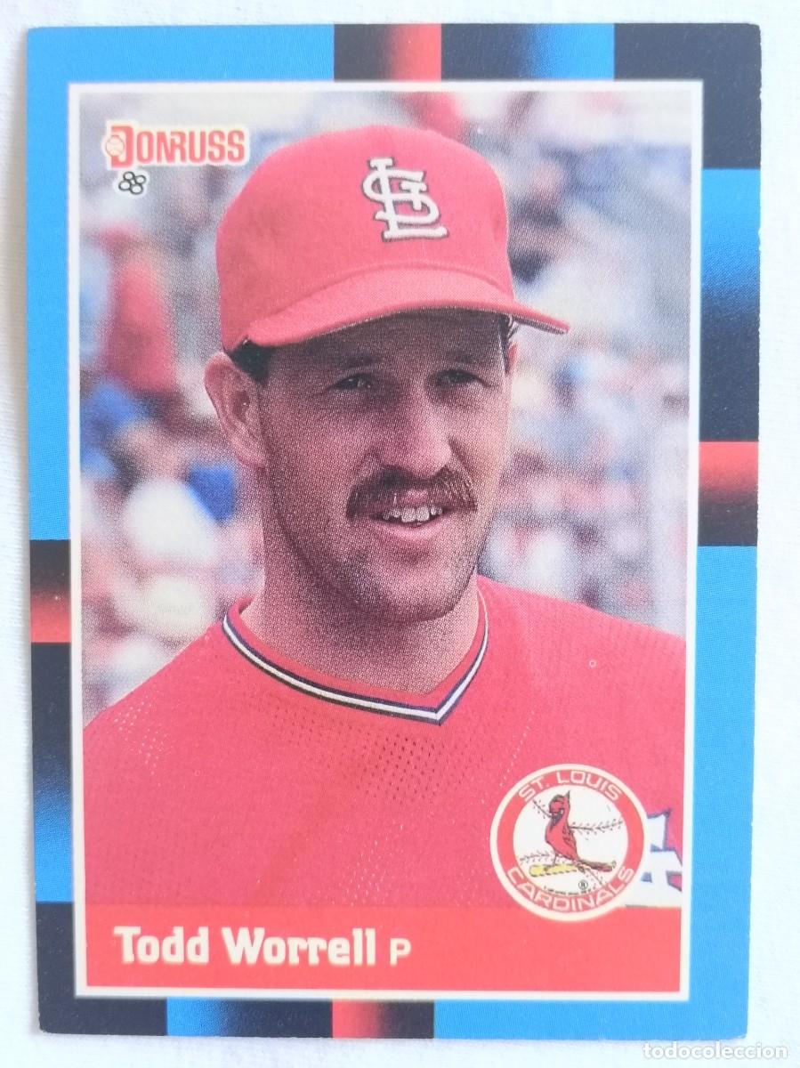Coleccionismo deportivo: #386 TODD WORRELL (ST. LOUIS CARDINALS) BEISBOL MLB 1988 DONRUSS