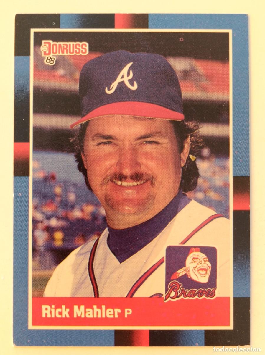 Coleccionismo deportivo: #389 RICK MAHLER (ATLANTA BRAVES) BEISBOL MLB 1988 DONRUSS