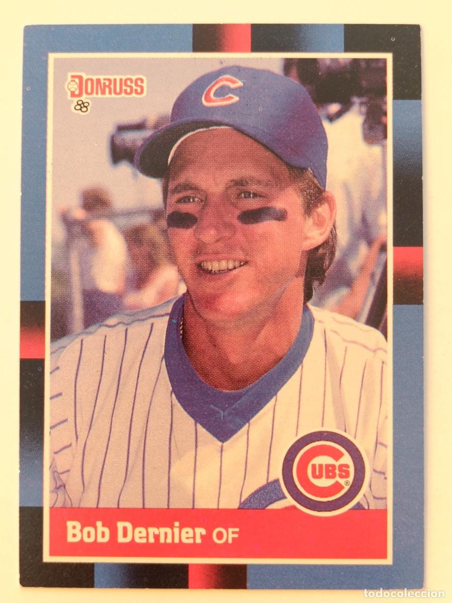 Coleccionismo deportivo: #392 BOB DERNIER (CHICAGO CUBS) BEISBOL MLB 1988 DONRUSS