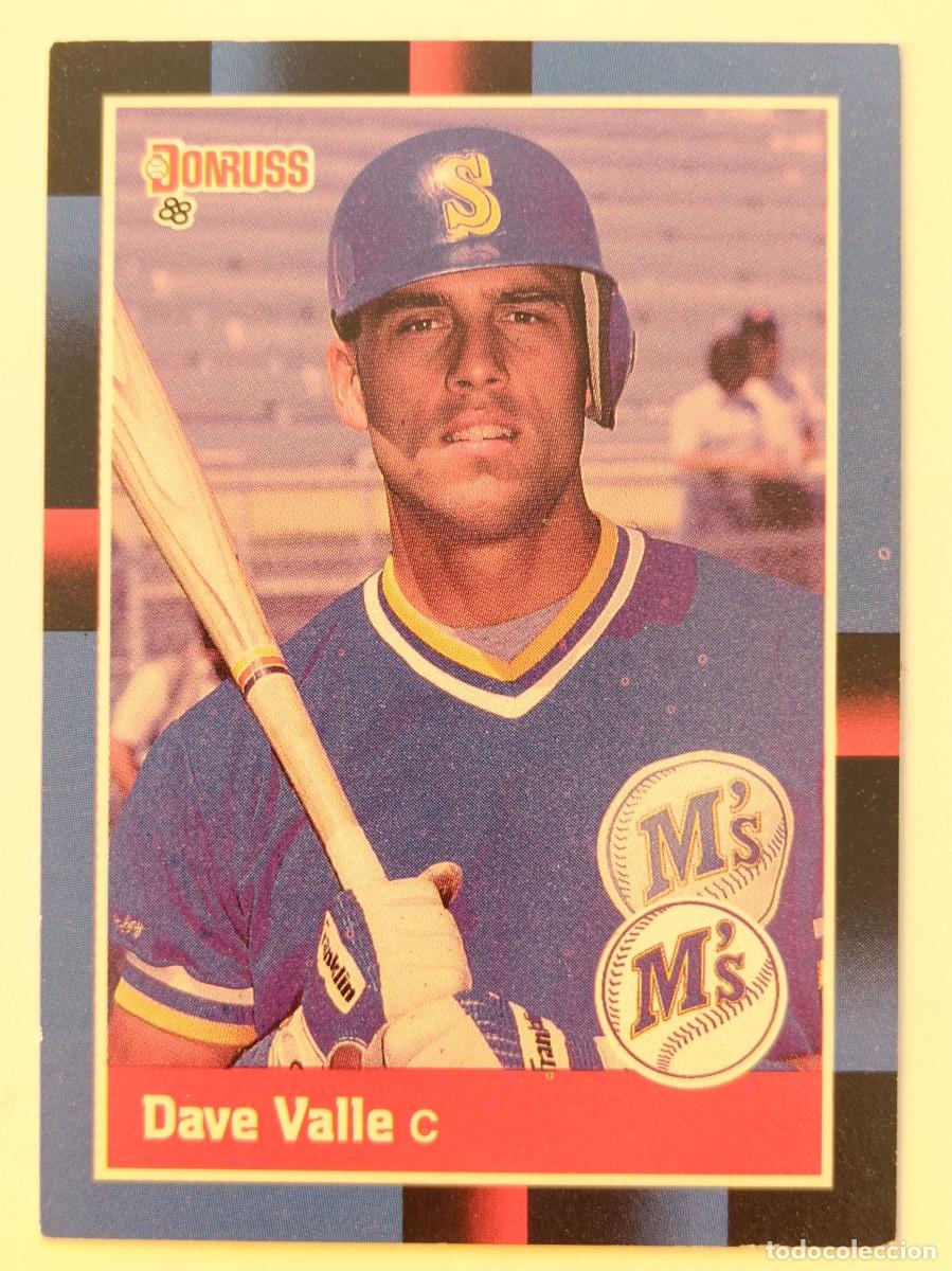 Coleccionismo deportivo: #393 DAVE VALLE (SEATTLE MARINERS) BEISBOL MLB 1988 DONRUSS