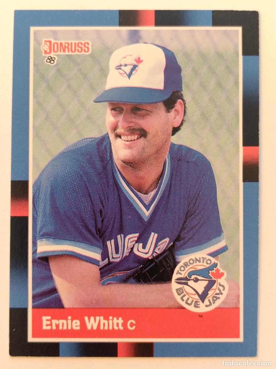 Coleccionismo deportivo: #394 ERNIE WHITT (TORONTO BLUE JAYS) BEISBOL MLB 1988 DONRUSS