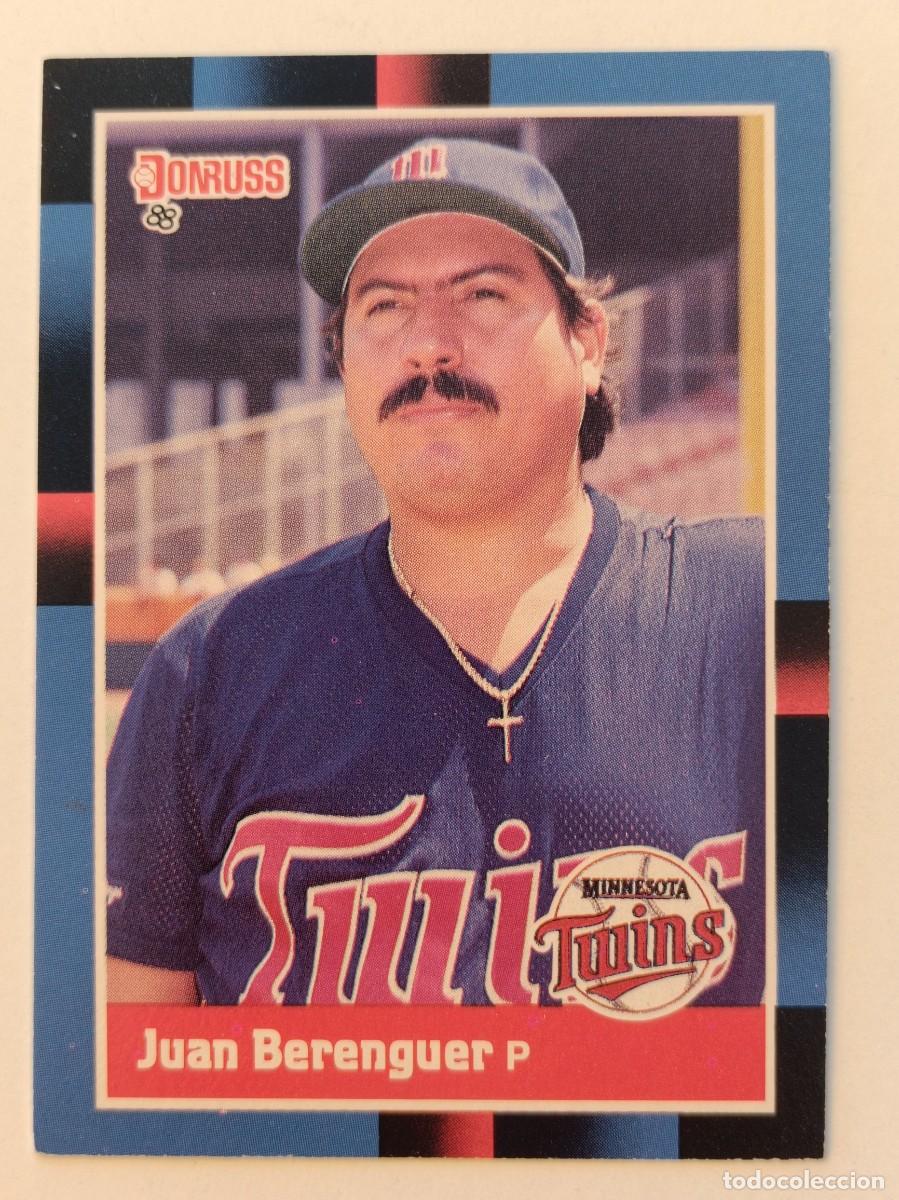 Coleccionismo deportivo: #395 JUAN BERENGUER (MINNESOTA TWINS) BEISBOL MLB 1988 DONRUSS