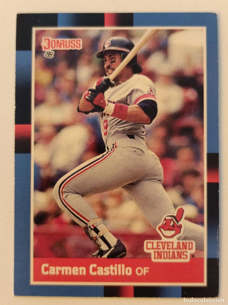 Coleccionismo deportivo: #403 CARMEN CASTILLO (CLEVELAND INDIANS) BEISBOL MLB 1988 DONRUSS