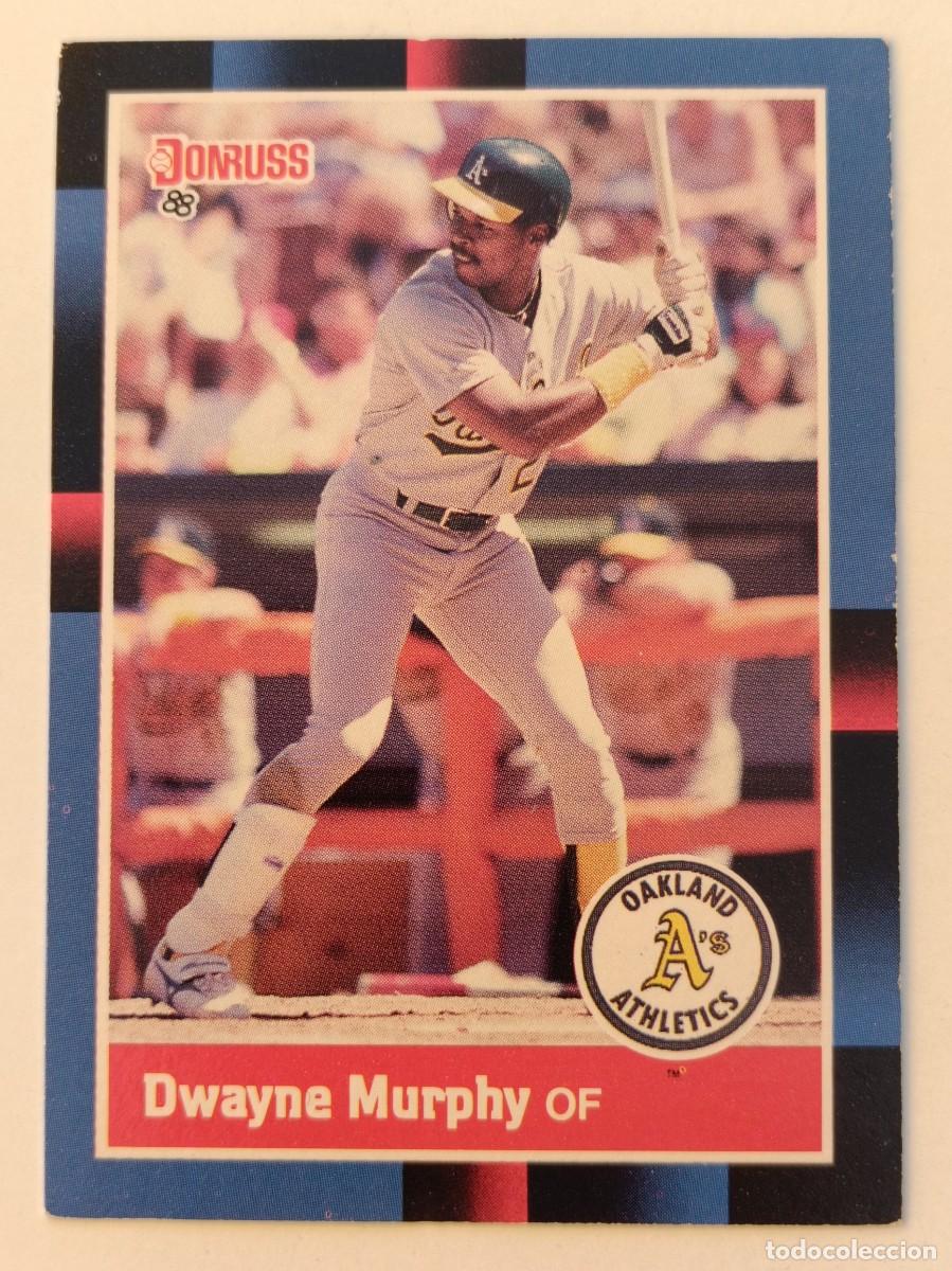 Coleccionismo deportivo: #405 DWAYNE MURPHY (OAKLAND ATHLETICS) BEISBOL MLB 1988 DONRUSS