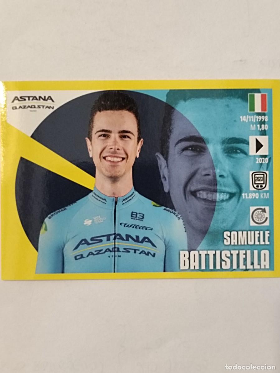 Coleccionismo deportivo: #63 SAMUELE BATTISTELLA (ASTANA QAZAQSTAN TEAM) TOUR FRANCIA 2024 PANINI