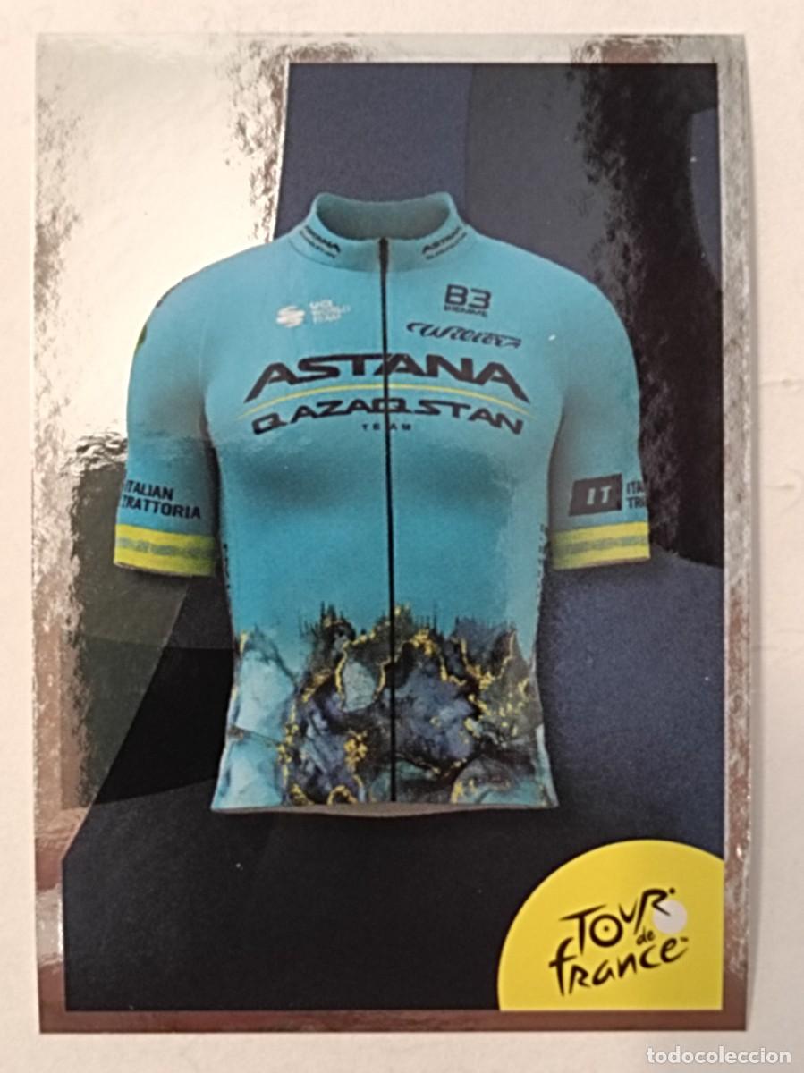 Coleccionismo deportivo: #65 MAILLOT (ASTANA QAZAQSTAN TEAM) TOUR FRANCIA 2024 PANINI