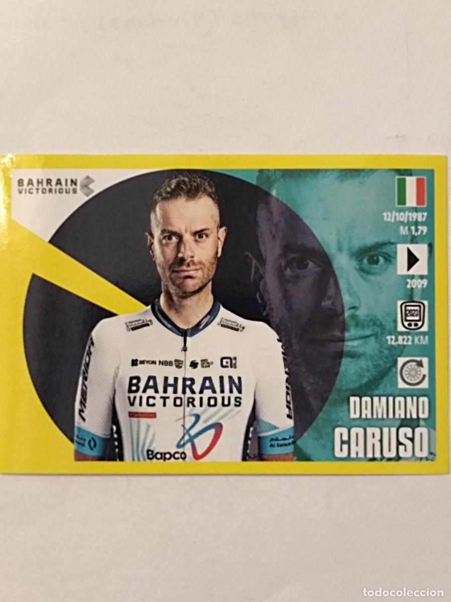 Coleccionismo deportivo: #70 DAMIANO CARUSO (BAHRAIN VICTORIUS) TOUR FRANCIA 2024 PANINI
