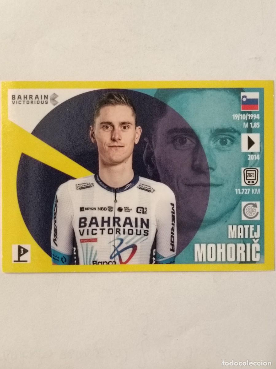 Coleccionismo deportivo: #72 MATEJ MOHORIC (BAHRAIN VICTORIUS) TOUR FRANCIA 2024 PANINI