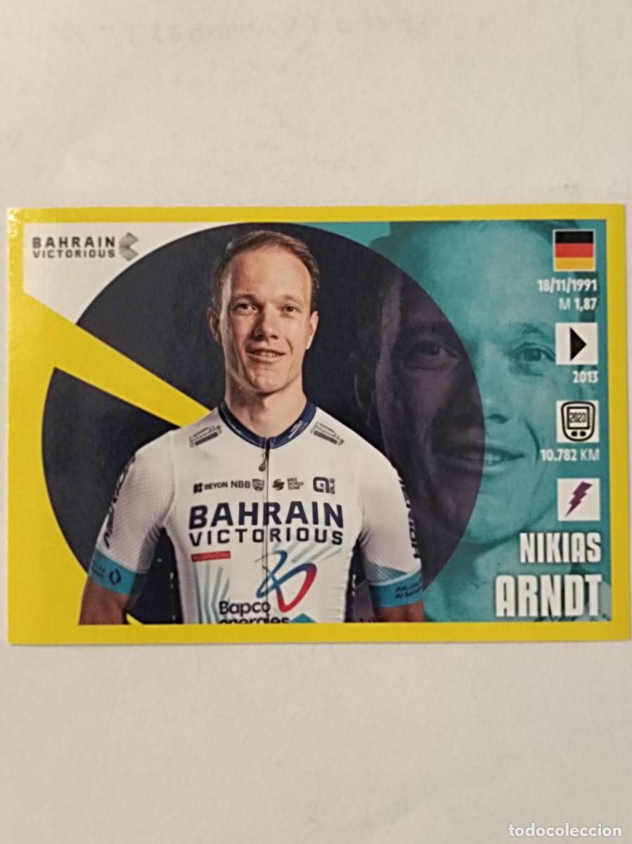 Coleccionismo deportivo: #74 NIKIAS ARNDT (BAHRAIN VICTORIUS) TOUR FRANCIA 2024 PANINI