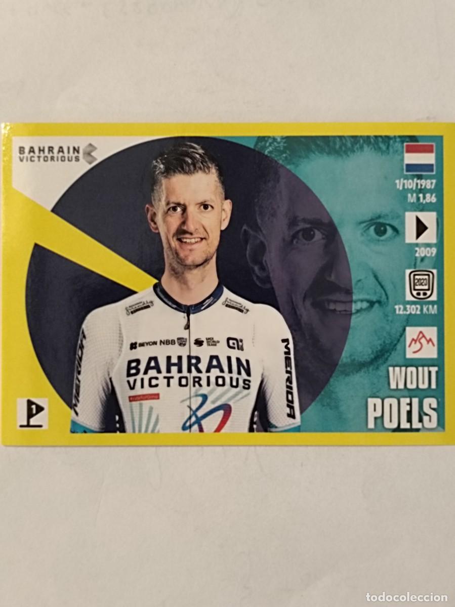 Coleccionismo deportivo: #77 WOUT POELS (BAHRAIN VICTORIUS) TOUR FRANCIA 2024 PANINI