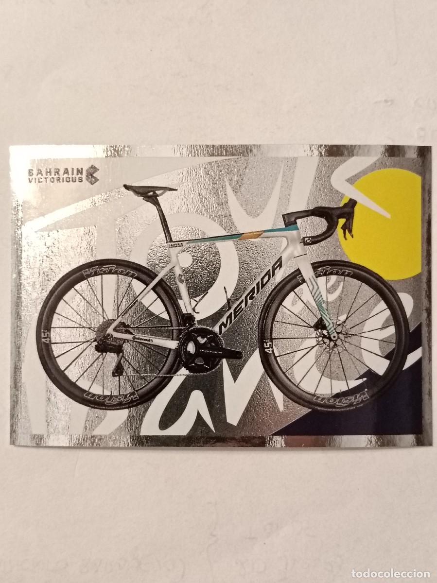 Coleccionismo deportivo: #78 BICICLETA (BAHRAIN VICTORIUS) TOUR FRANCIA 2024 PANINI