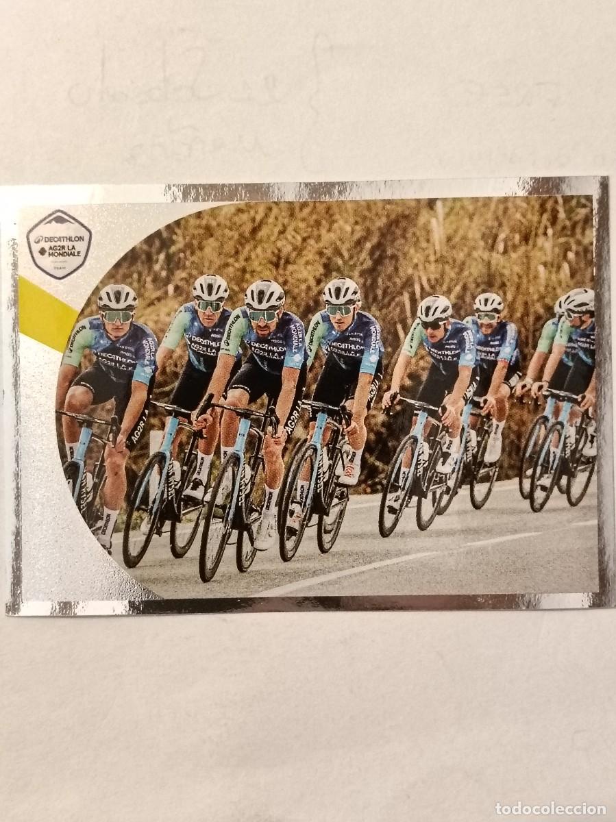 Coleccionismo deportivo: #109 EQUIPO (DECATHLON AG2R LA MONDIALE TEAM) TOUR FRANCIA 2024 PANINI