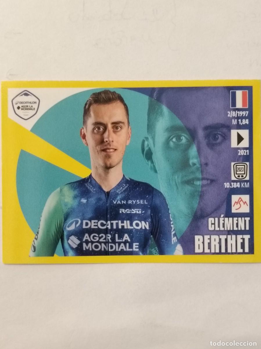 Coleccionismo deportivo: #113 CLEMENT BERTHET (DECATHLON AG2R LA MONDIALE TEAM) TOUR FRANCIA 2024 PANINI