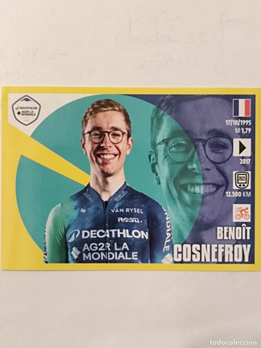 Coleccionismo deportivo: #118 BENOIT COSNEFROY (DECATHLON AG2R LA MONDIALE TEAM) TOUR FRANCIA 2024 PANINI