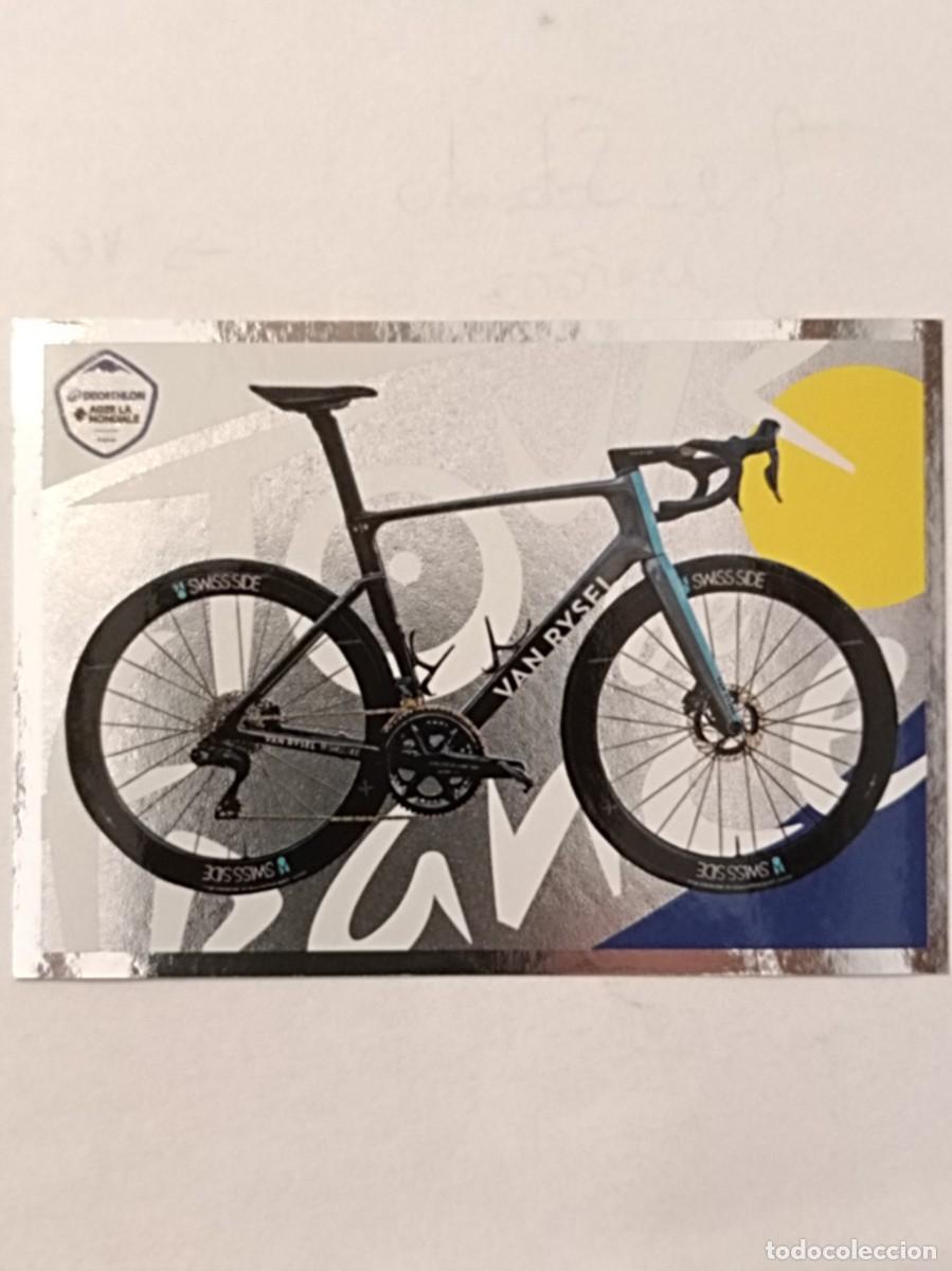Coleccionismo deportivo: #120 BICICLETA (DECATHLON AG2R LA MONDIALE TEAM) TOUR FRANCIA 2024 PANINI