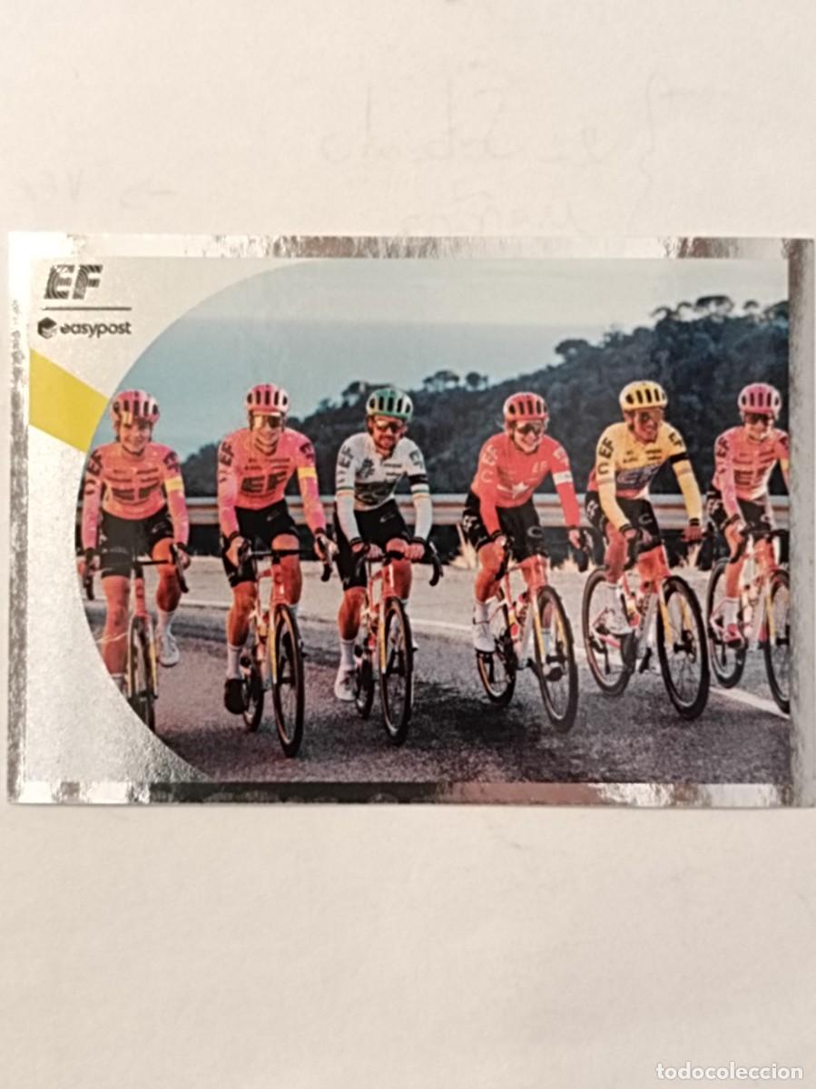 Coleccionismo deportivo: #123 EQUIPO (EF EDUCATION-EASYPOST) TOUR FRANCIA 2024 PANINI