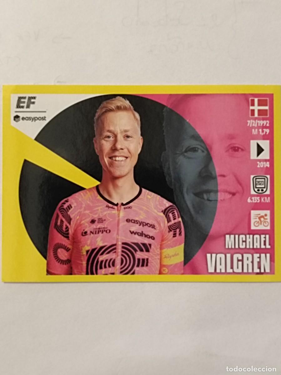 Coleccionismo deportivo: #133 MICHAEL VALGREN (EF EDUCATION-EASYPOST) TOUR FRANCIA 2024 PANINI