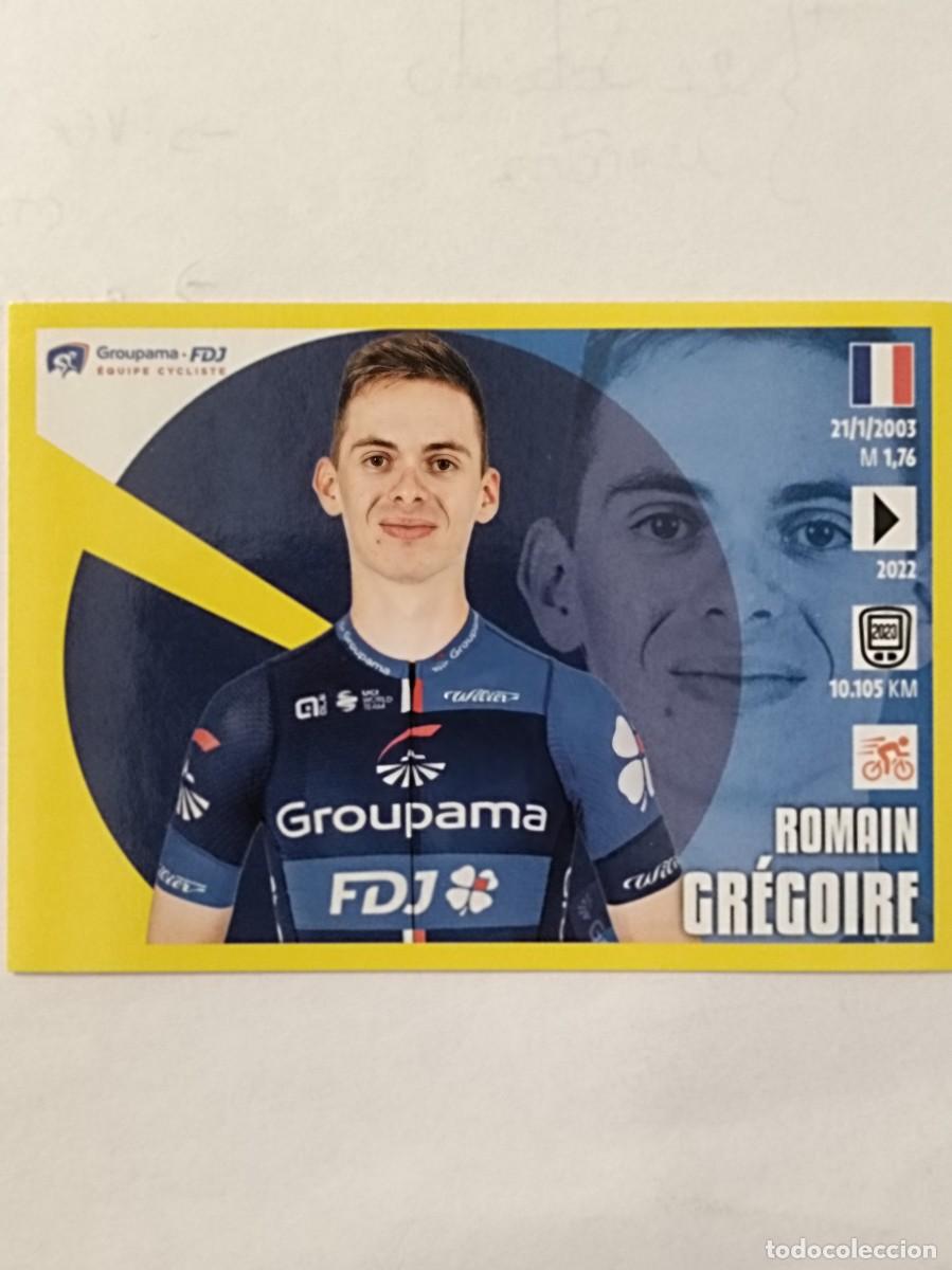 Coleccionismo deportivo: #141 ROMAIN GREGOIRE (GROUPAMA-FDJ) TOUR FRANCIA 2024 PANINI