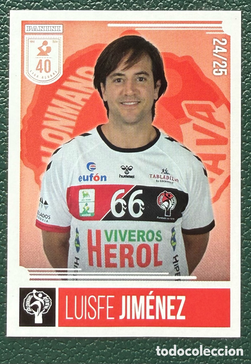 Coleccionismo deportivo: 119 LUISFE JIMENEZ VIVEROS HEROL BM NAVA PANINI LIGA PLENITUDE ASOBAL 2024 2025 24 25