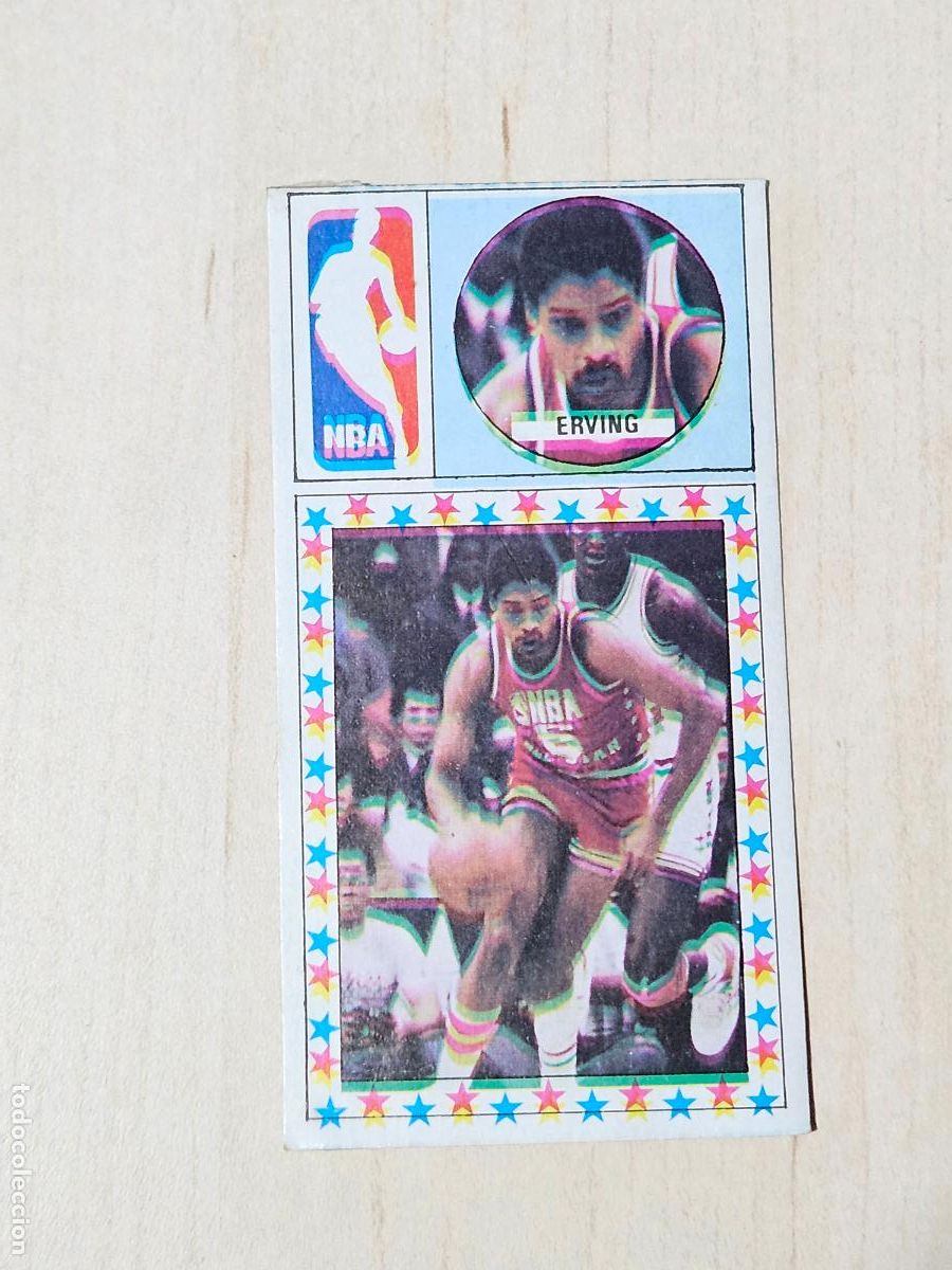 Coleccionismo deportivo: CROMO N&ordm; 168 ERVING - BALONCESTO ED. MERCHANTE 1986 1987 - RECUPERADO