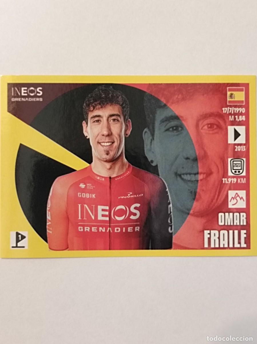 Coleccionismo deportivo: #161 OMAR FRAILE (INEOS GRENADIERS) TOUR FRANCIA 2024 PANINI