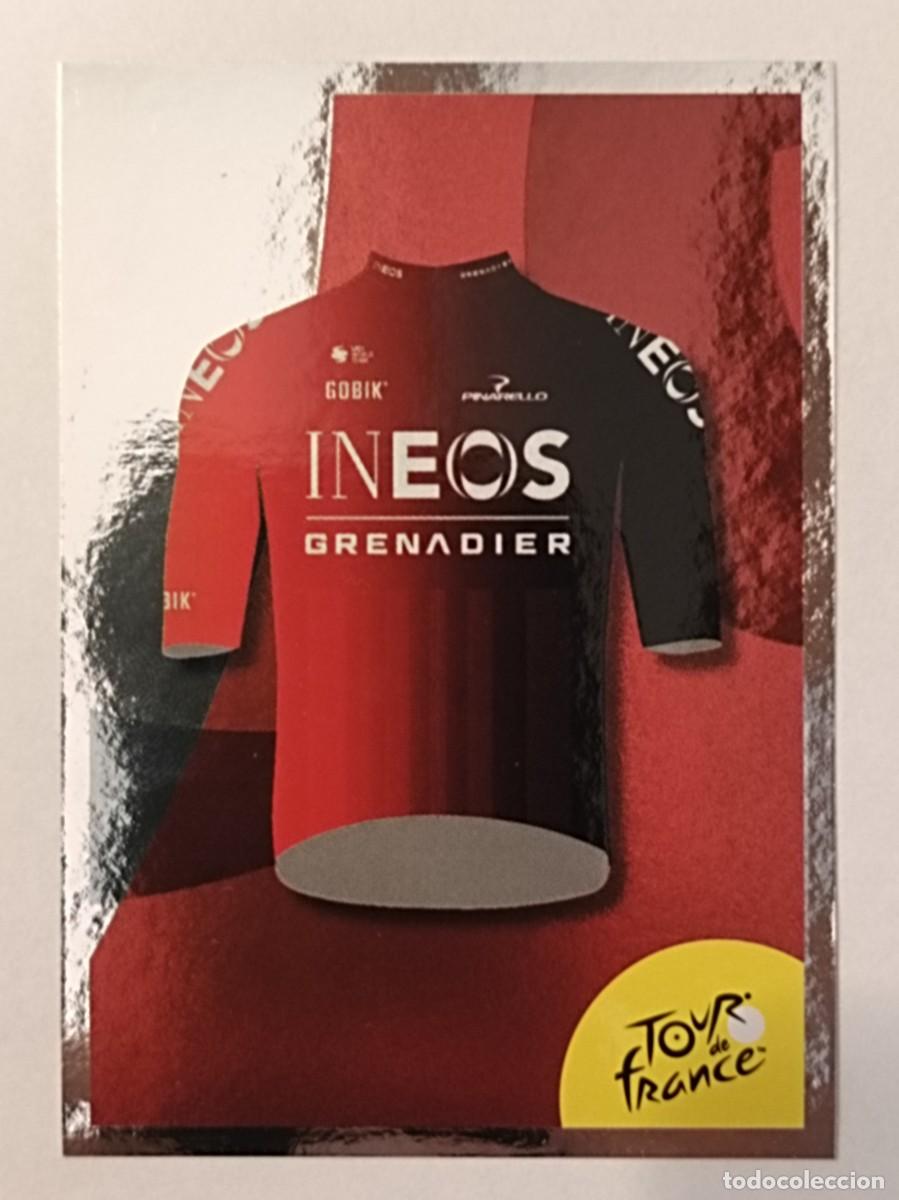 Coleccionismo deportivo: #163 MAILLOT (INEOS GRENADIERS) TOUR FRANCIA 2024 PANINI