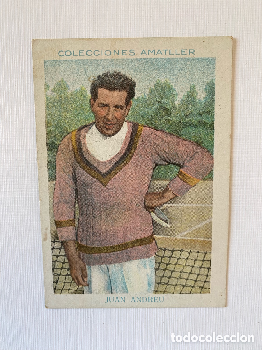 Coleccionismo deportivo: Juan Andreu N&ordm;8 // Colecciones Amatller - Chocolate