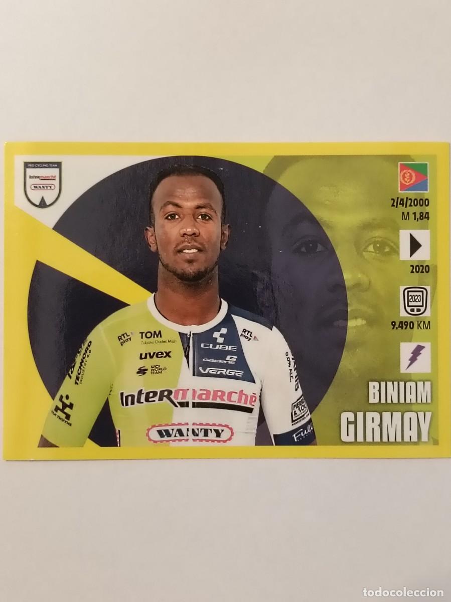 Coleccionismo deportivo: #166 BINIAM GIRMAY (INTERMARCHE-WANTY) TOUR FRANCIA 2024 PANINI