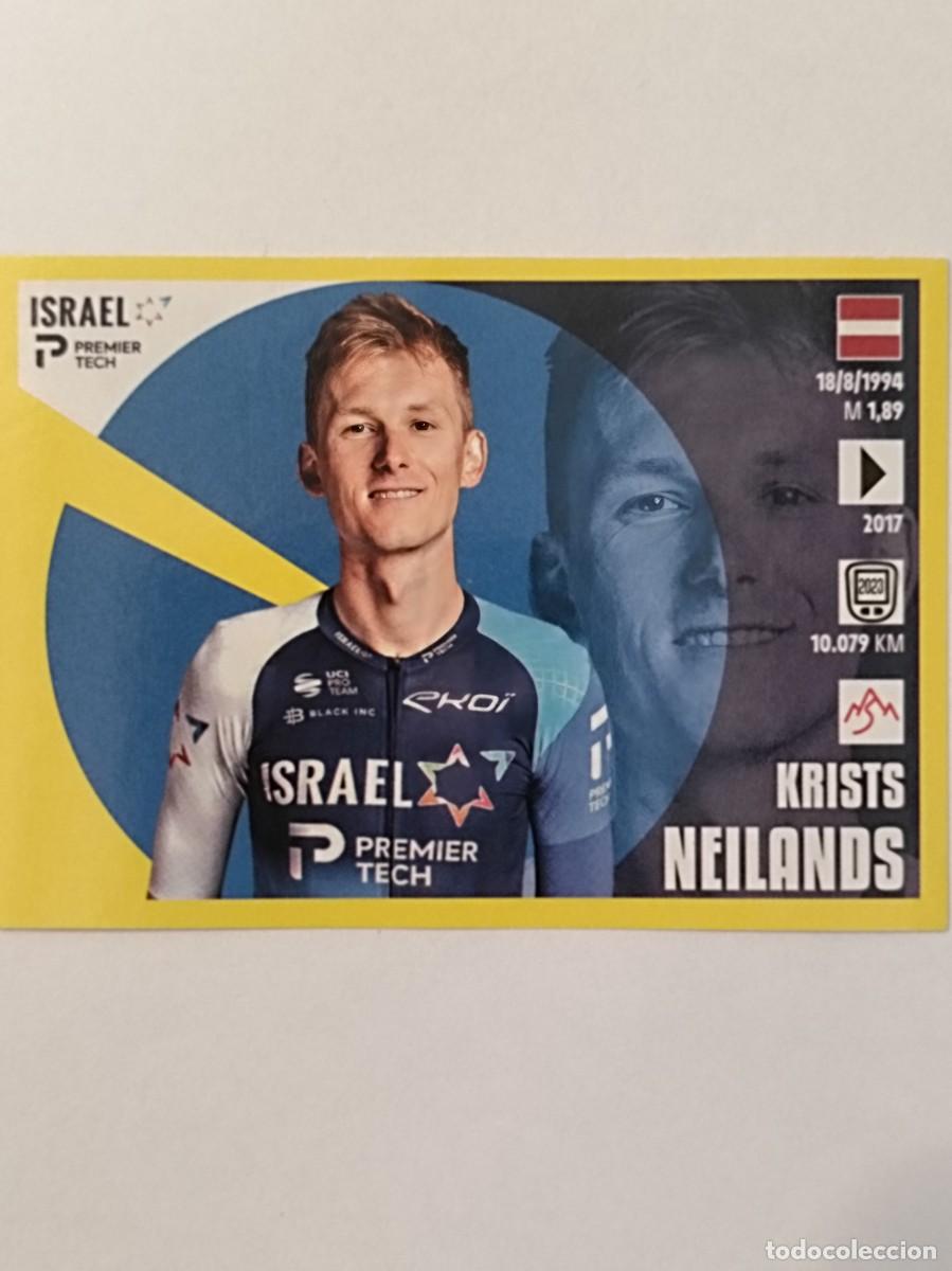 Coleccionismo deportivo: #185 KRISTS NEILANDS (ISRAEL-PREMIER TECH) TOUR FRANCIA 2024 PANINI