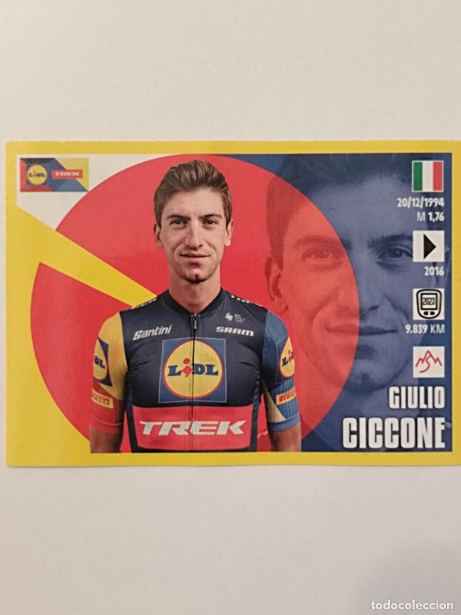 Sammelleidenschaft Sport: #197 GIULIO CICCONE (LIDL-TREK) TOUR FRANCIA 2024 PANINI