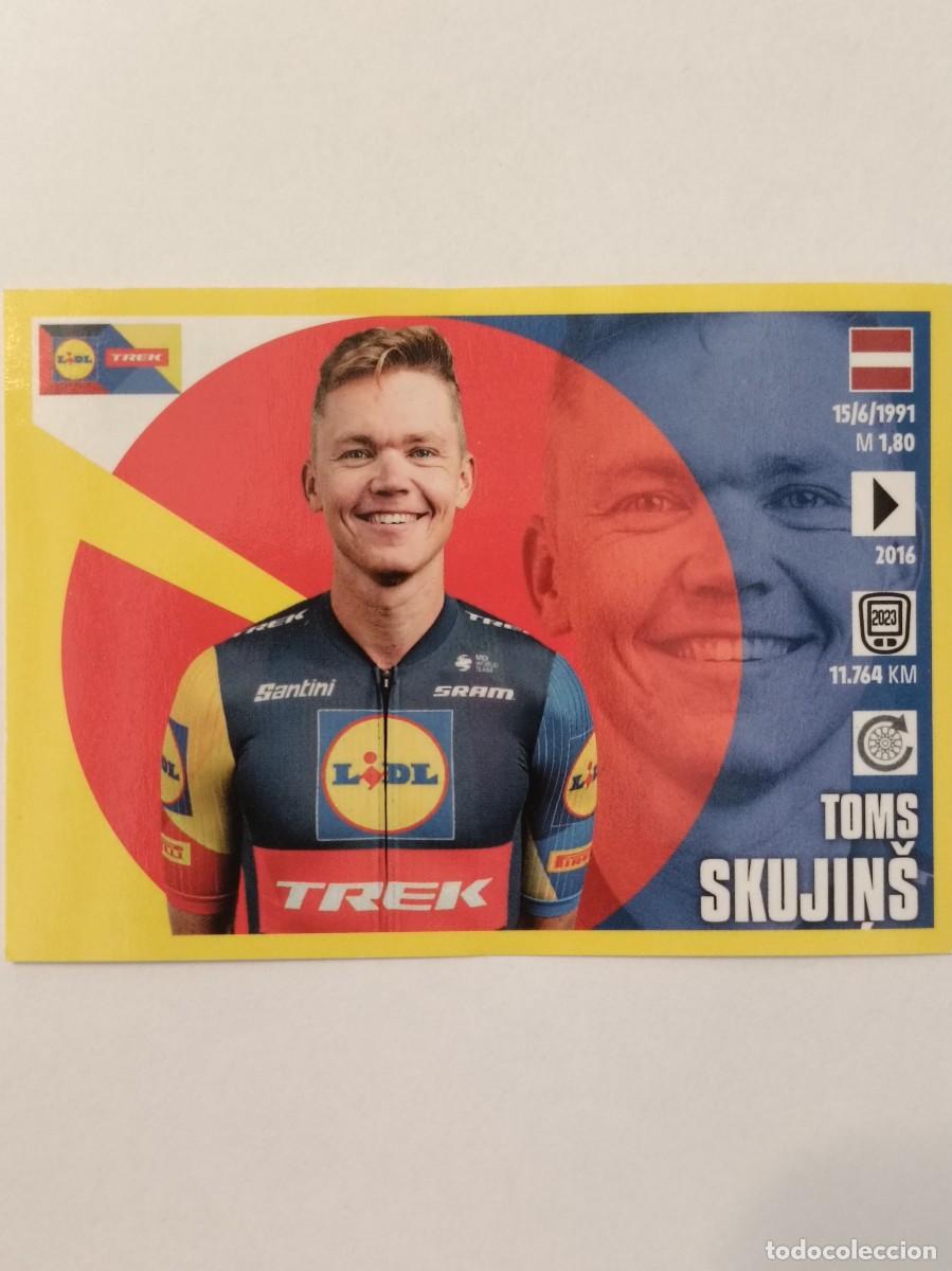 Coleccionismo deportivo: #202 TOMS SKUJINS (LIDL-TREK) TOUR FRANCIA 2024 PANINI