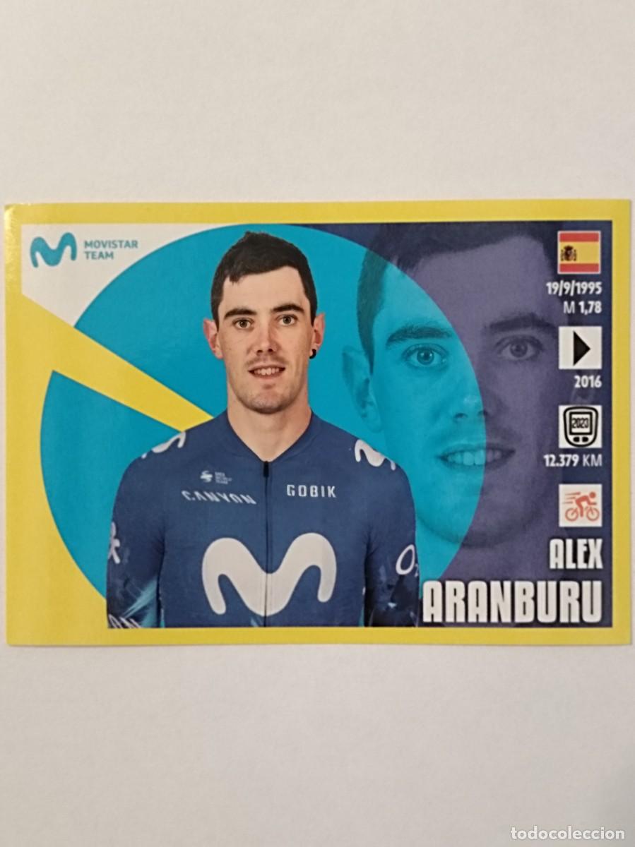 Coleccionismo deportivo: #223 ALEX ARANBURU (MOVISTAR TEAM) TOUR FRANCIA 2024 PANINI