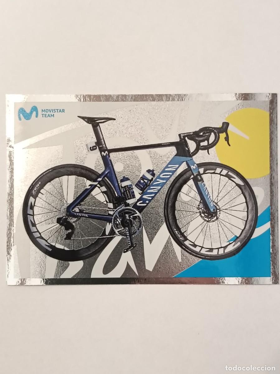 Coleccionismo deportivo: #232 BICICLETA (MOVISTAR TEAM) TOUR FRANCIA 2024 PANINI