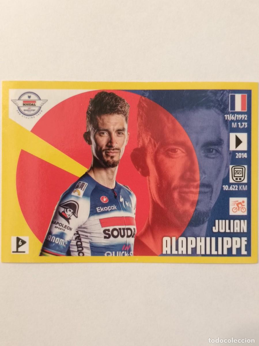 Coleccionismo deportivo: #244 JULIAN ALAPHILIPPE (SOUDAL QUICK-STEP) TOUR FRANCIA 2024 PANINI