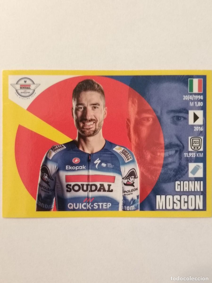 Coleccionismo deportivo: #245 GIANNI MOSCON (SOUDAL QUICK-STEP) TOUR FRANCIA 2024 PANINI