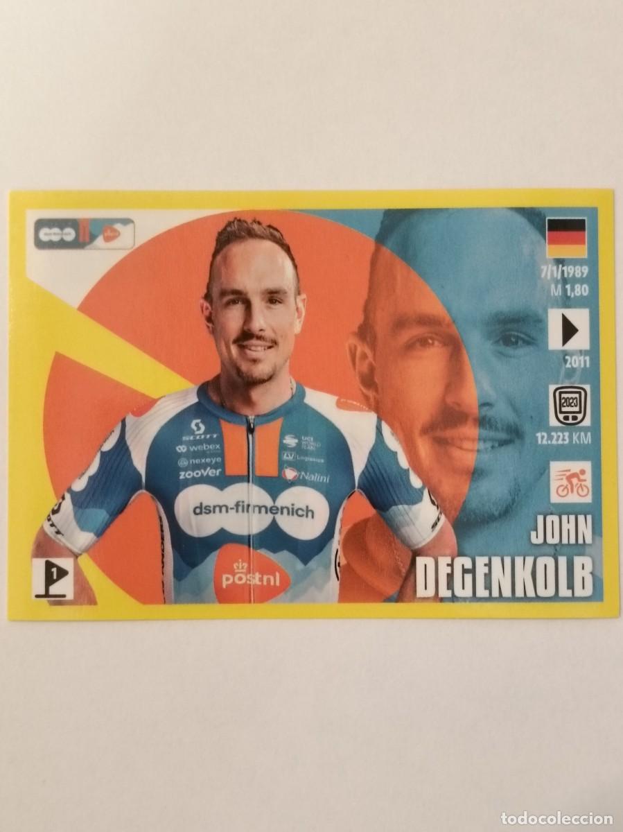 Coleccionismo deportivo: #252 JOHN DEGENKOLB (TEAM DSM-FIRMENICH POSTNL) TOUR FRANCIA 2024 PANINI